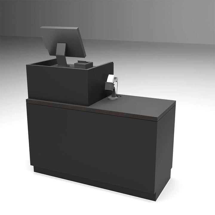 Register Wells for Deluxe 55" Cash Wrap Counters