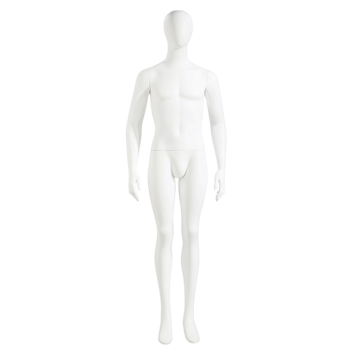 Derek - Male Mannequin - Oval Head, Arms at Sides 1OV