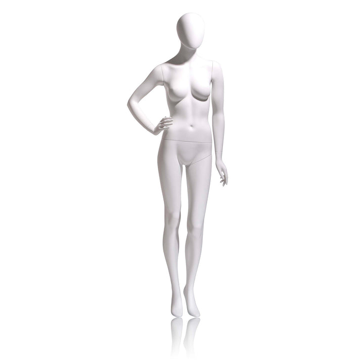 Eve Female Mannequin, Cameo White, Oval Head 1HOV