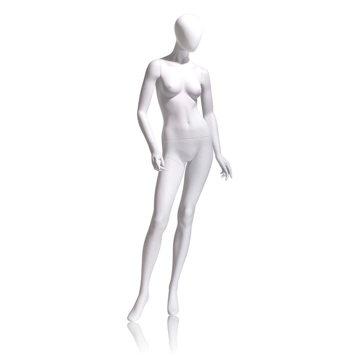 Eve Female Mannequin, Cameo White, Oval Head 3HOV