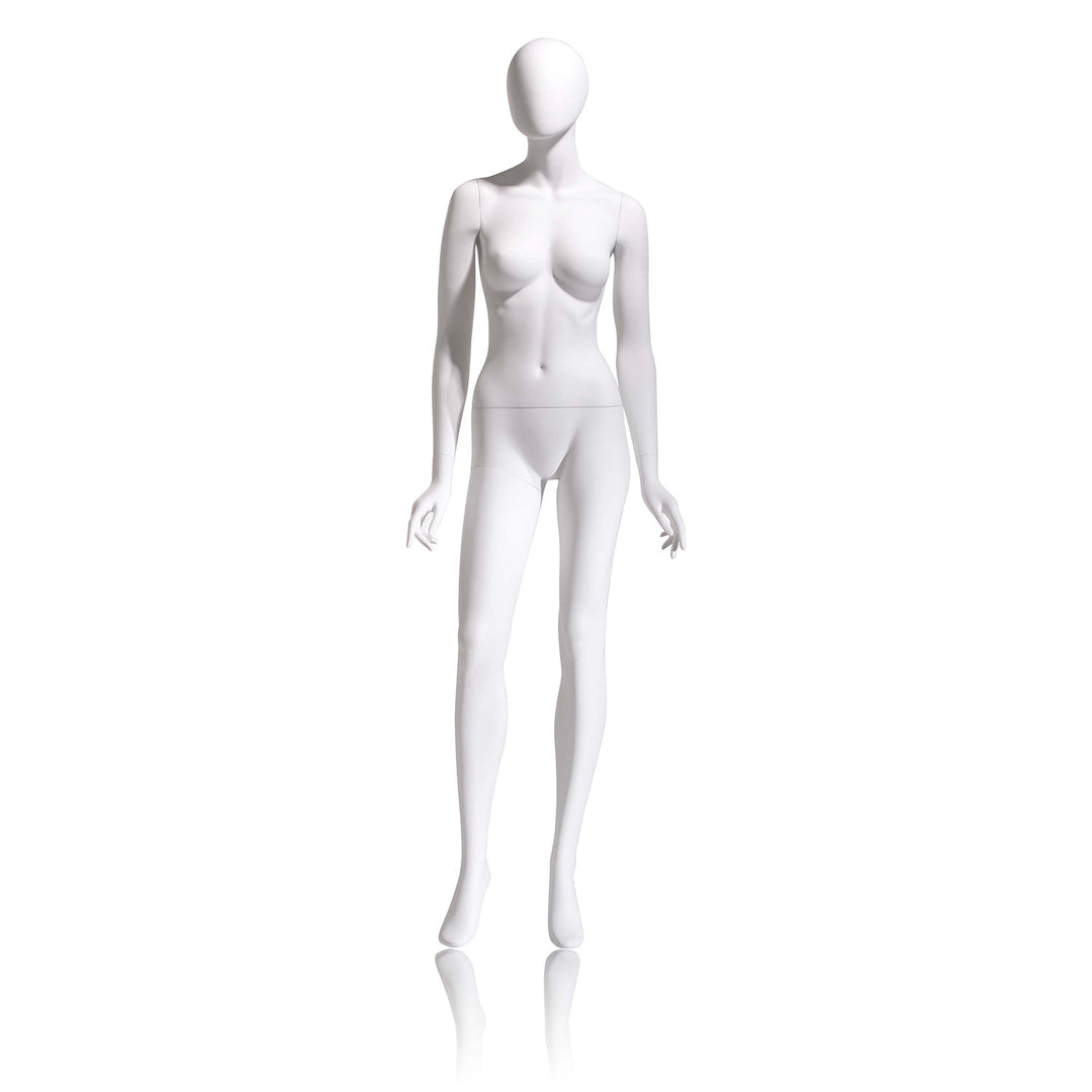 Eve Female Mannequin, Cameo White, Oval Head 4HOV