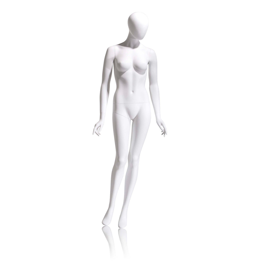Eve Female Mannequin, Cameo White, Oval Head 5HOV