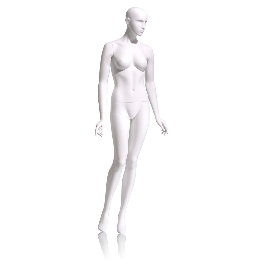 Eve Female Mannequin, Cameo White, Abstract Head 5H