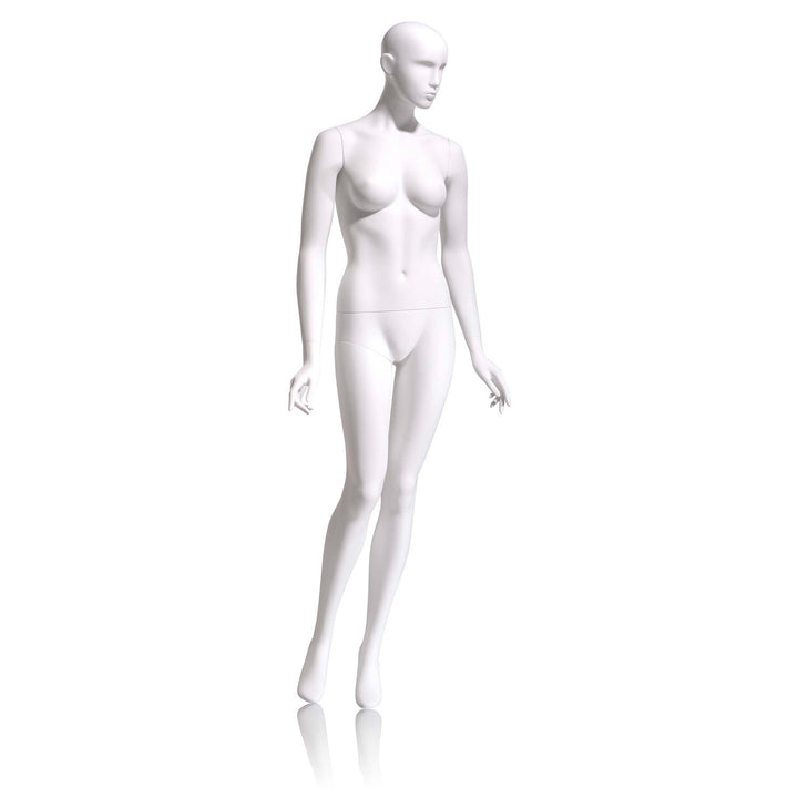 Eve Female Mannequin, Cameo White, Abstract Head 5H