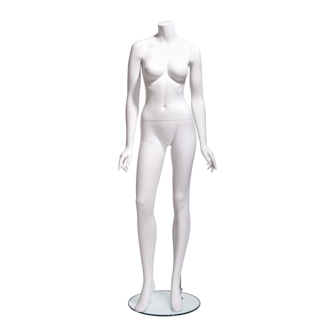 Eve Female Mannequin, Cameo White, Headless 4HL