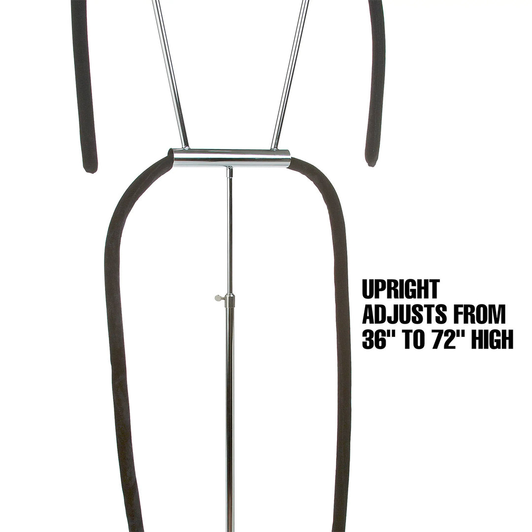 Flexible Adult Form with Chrome Base