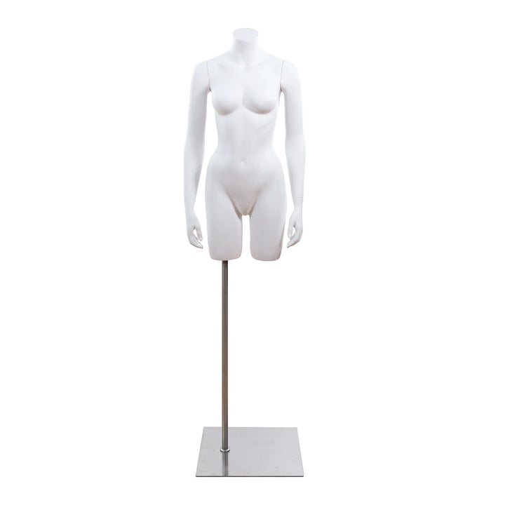 Female 3/4 Torso Form with Base