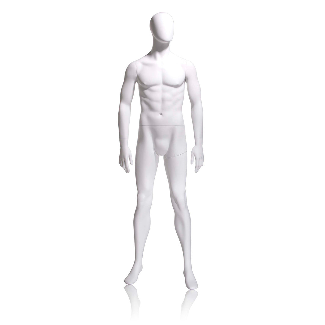 Gene Male Mannequin, Cameo White, Oval Head 1HOV