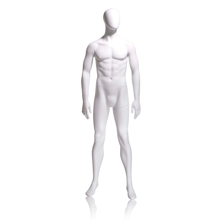 Gene Male Mannequin, Cameo White, Oval Head 1HOV