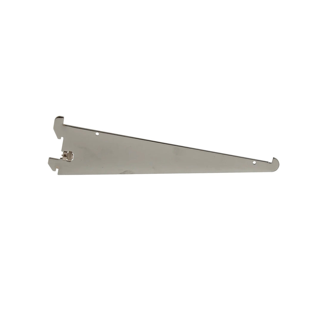All Purpose Shelf Bracket with Lip for 1" Slots