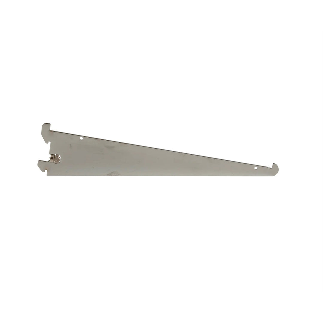 All Purpose Shelf Bracket with Lip for 1" Slots