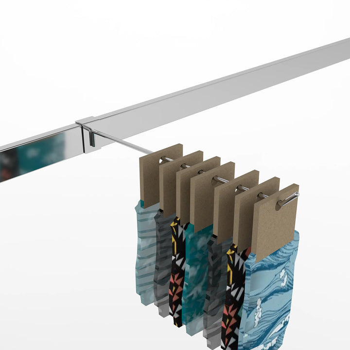 Saddle Mount Utility Hook - Chrome