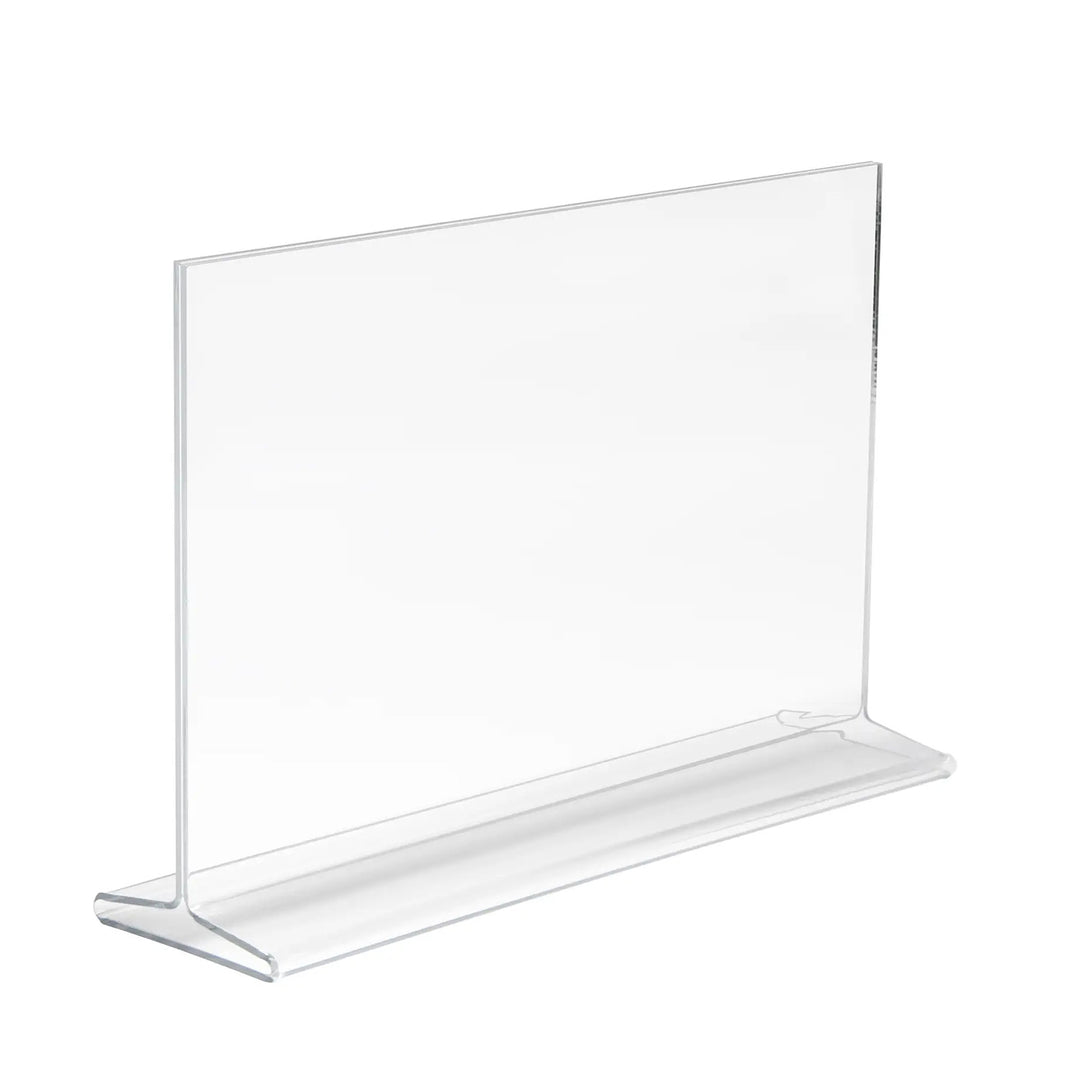 Top Loading Clear Acrylic Sign Holder