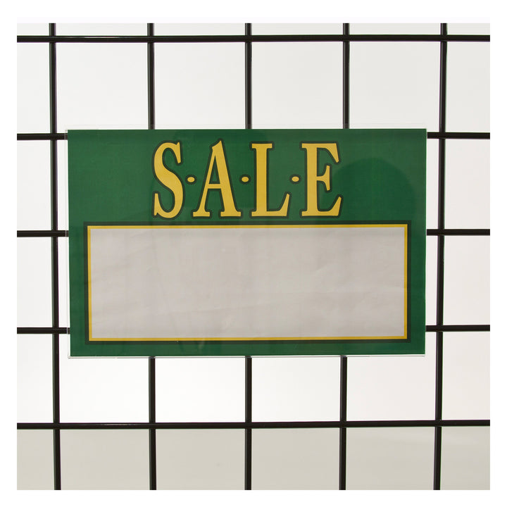 Acrylic Sign Holders for Slatwall or Gridwall