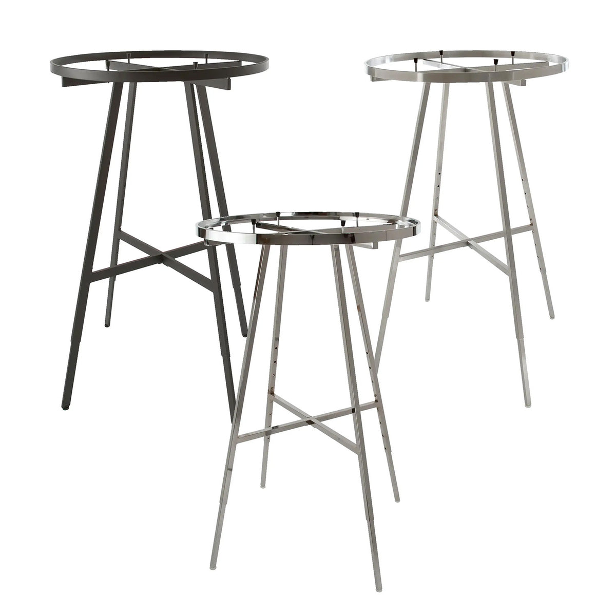 Round Clothes Rack Foldable 36
