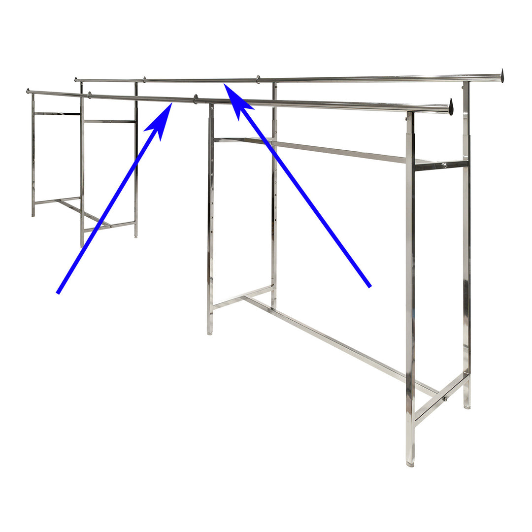 60" Add-On Hangrail for E-K40 andE-K41 - 2 Pack