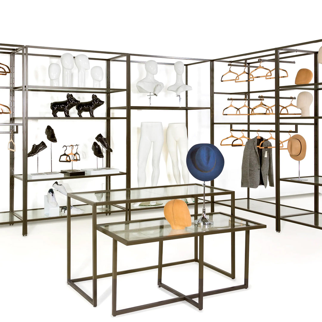 Linea Freestanding Merchandising Unit