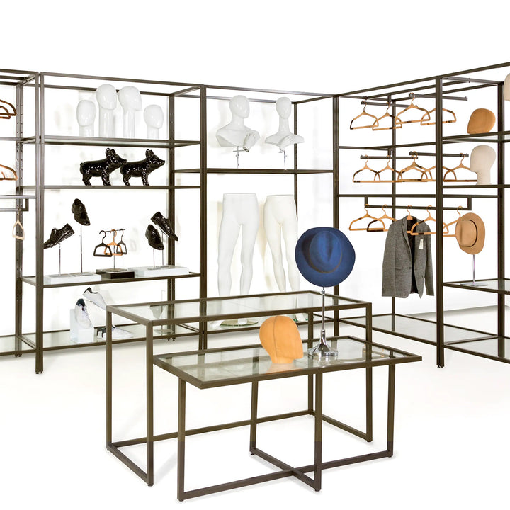 Linea Freestanding Merchandising Unit