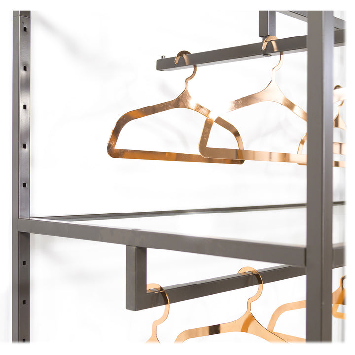 Linea Add-On Hang Bar for Glass Shelf