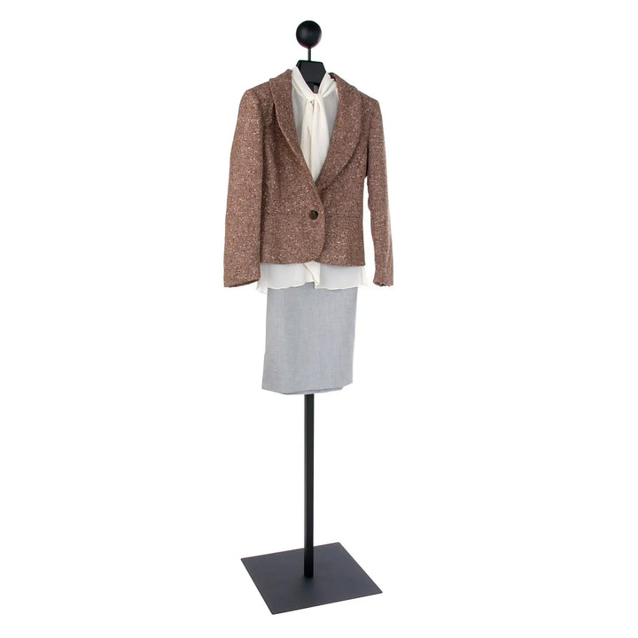 Women's Costumer with Hanger and Ball Top - Floorstanding Unit