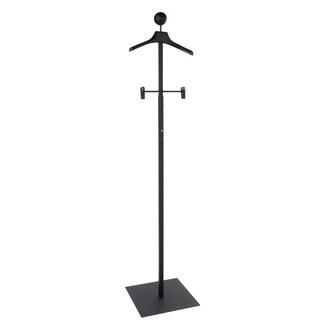 Women's Costumer with Hanger and Ball Top - Floorstanding Unit