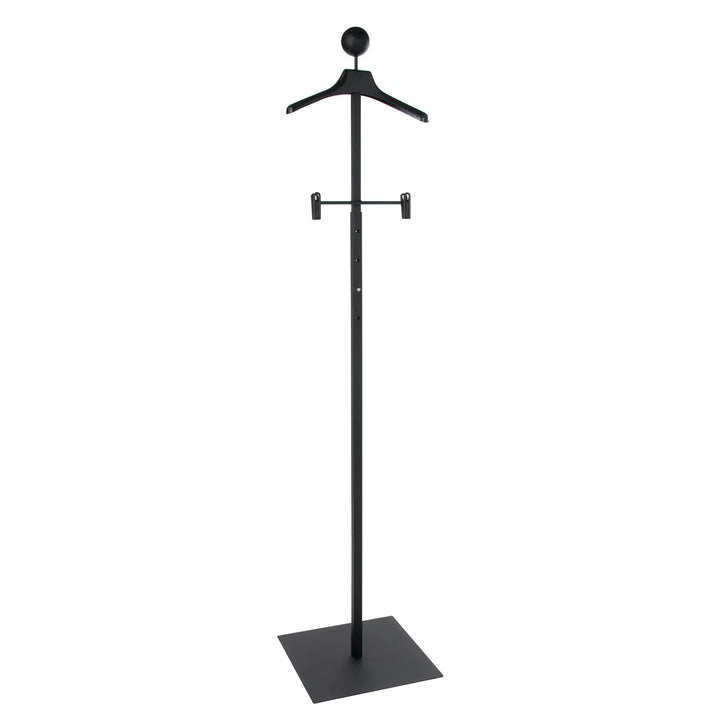 Women's Costumer with Hanger and Ball Top - Floorstanding Unit