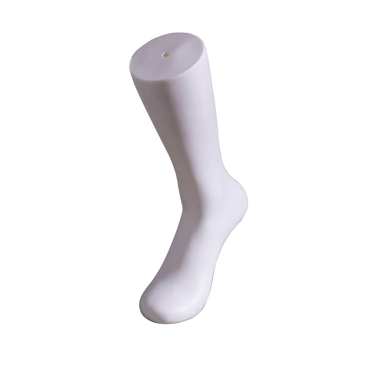 Athletic Men's Sock Display - Matte White
