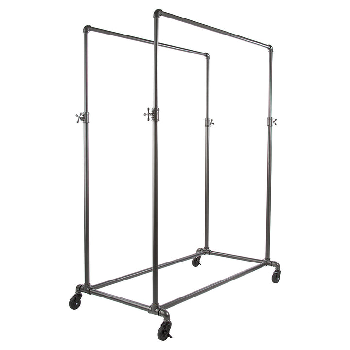 Pipeline Adjustable Double Bar Ballet Rack