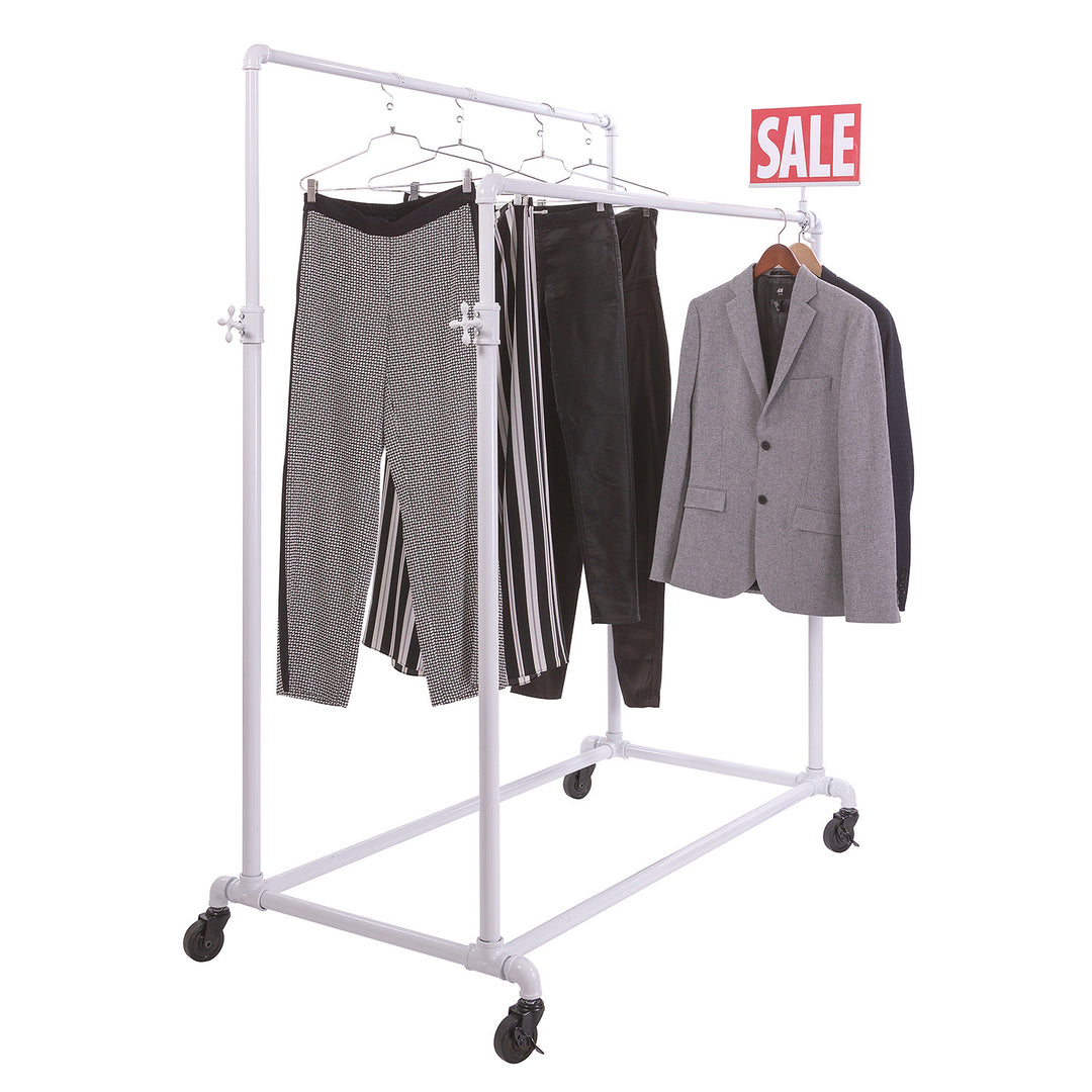 Pipeline Adjustable Double Bar Ballet Rack