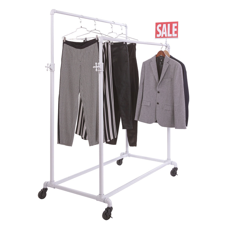 Pipeline Adjustable Double Bar Ballet Rack
