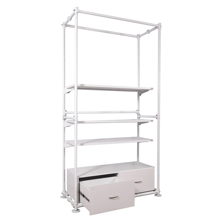 Pipeline Base Cabinets for Freestanding Merchandising Unit