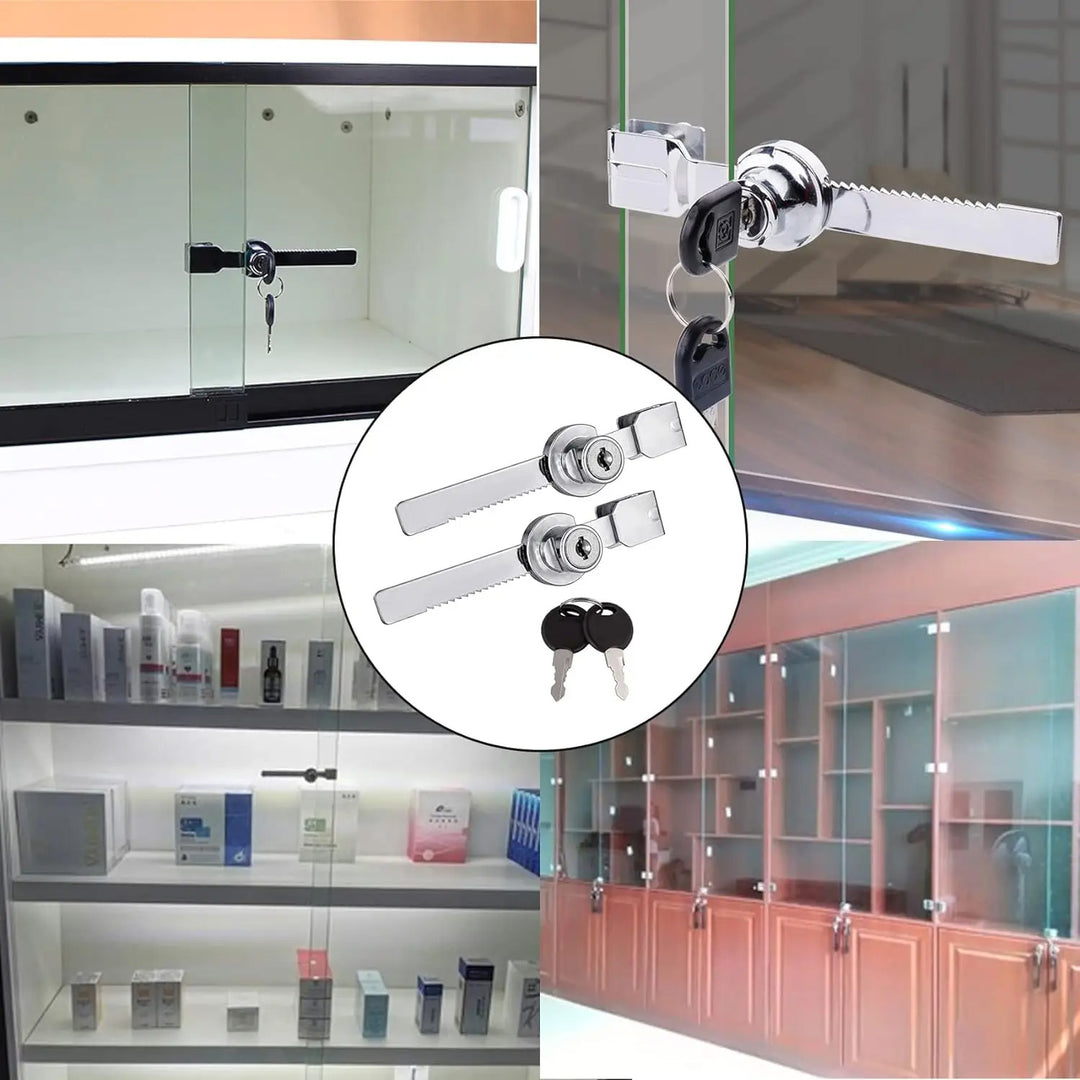 Lock set for 48" LONG EXTRA VISION SHOWCASE UNIT - KD