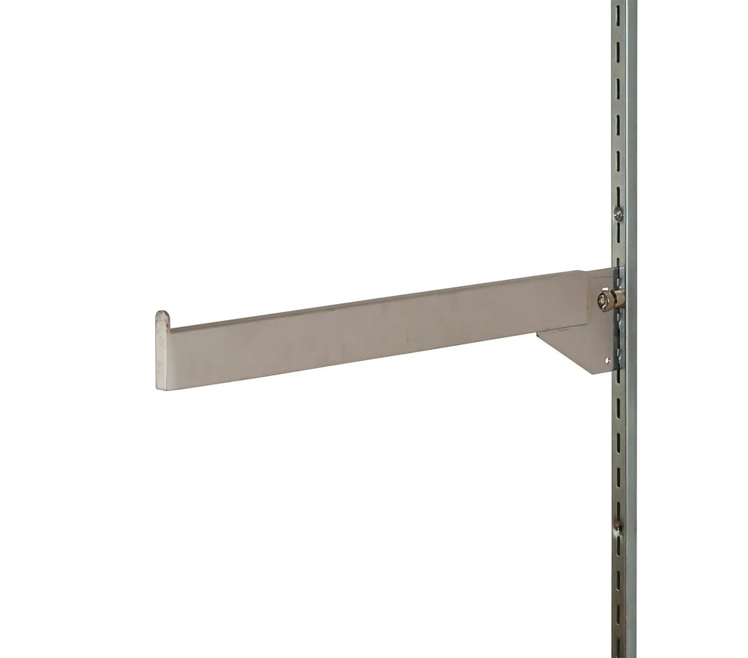 14" Long Chrome Rectangular Tubing Faceouts for 1/2" Slots