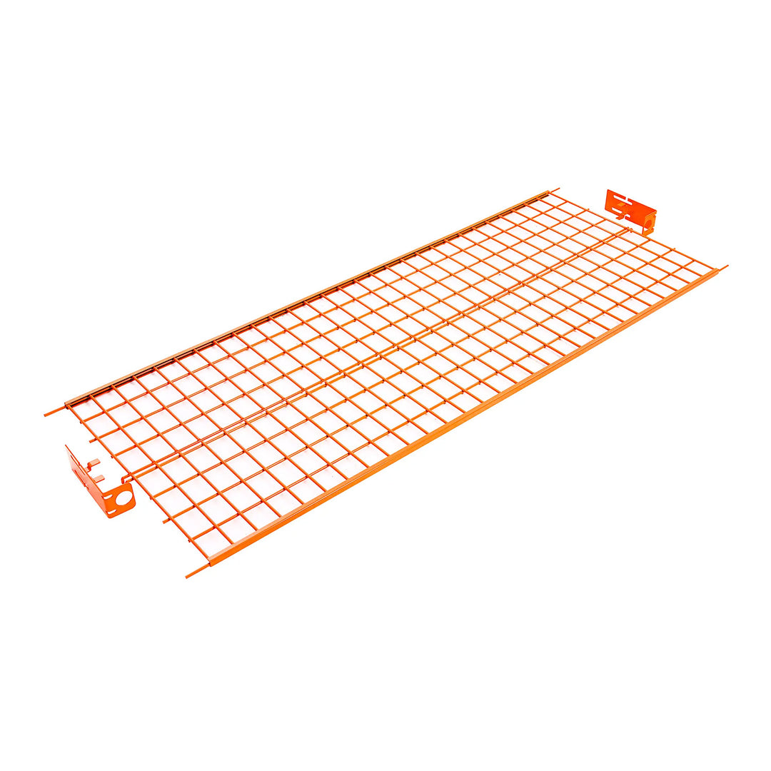 Foldable Wire Shelf for Industrial Z-Racks with Bolted Base