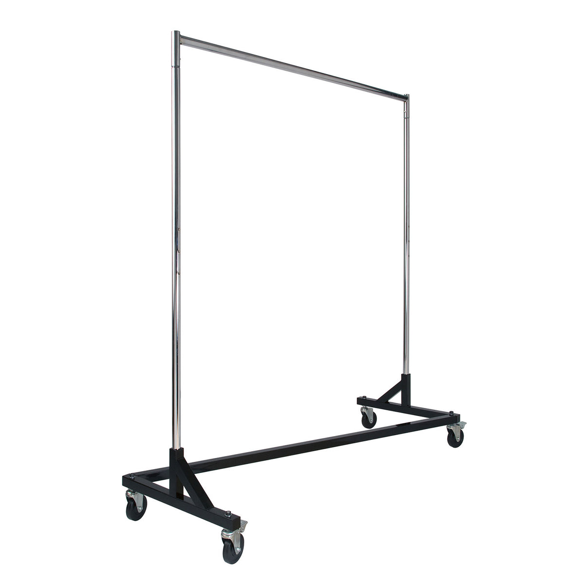Round Square Threaded Rack Z-Rack - Industrial Rack with Bolted Square Tubing Base – Allen Display