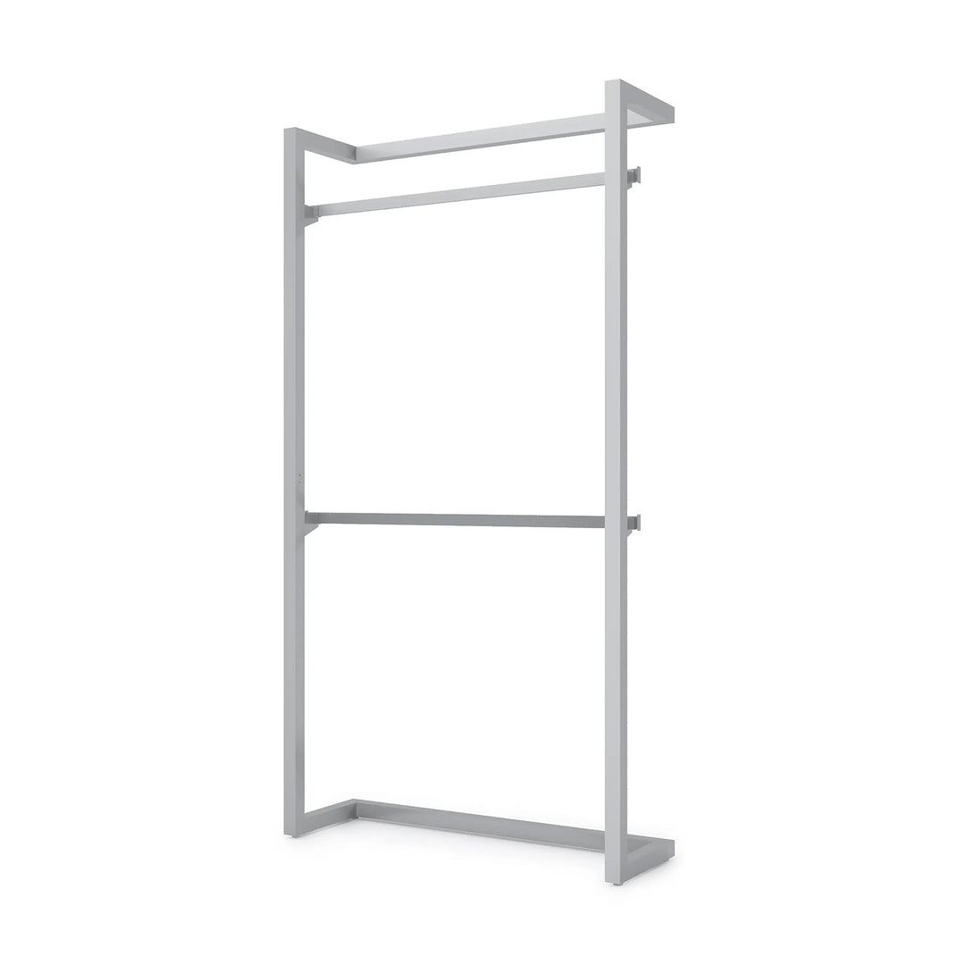 Alta Wall Unit with Two Hangrails Retail Display Kit 2