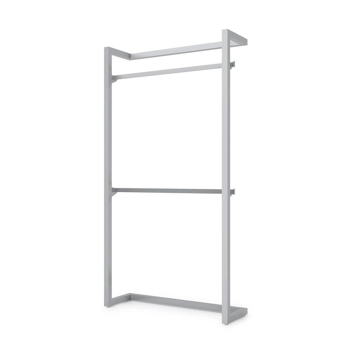 Alta Wall Unit with Two Hangrails Retail Display Kit 2