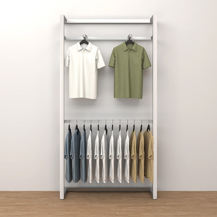 Alta Wall Unit with Two Faceouts & Hangrail Retail Display Kit 3