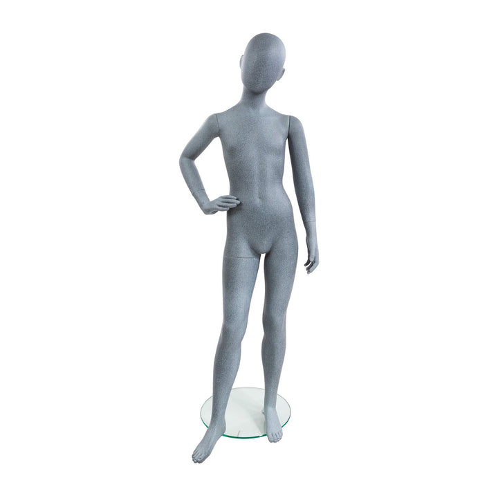 Slate Kid Mannequin Collection - 10 Year Old Hand On Hip