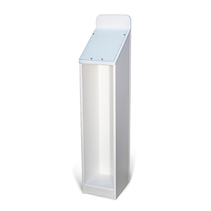 Single Wide Floor Standing Magazine Display
