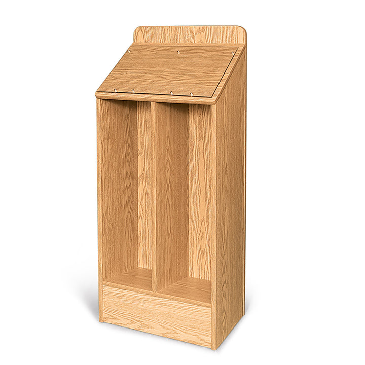Double Wide Floor Standing Magazine Display