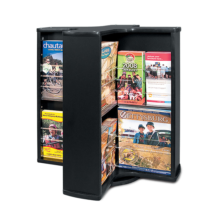 16 Pocket Rotating Countertop Literature Rack R16