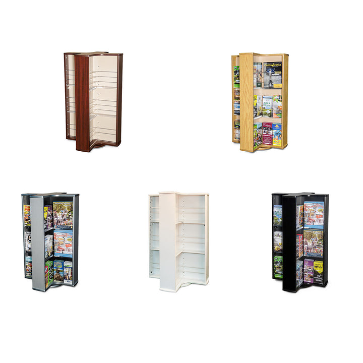 24 Pocket Rotating Countertop Literature Rack R24