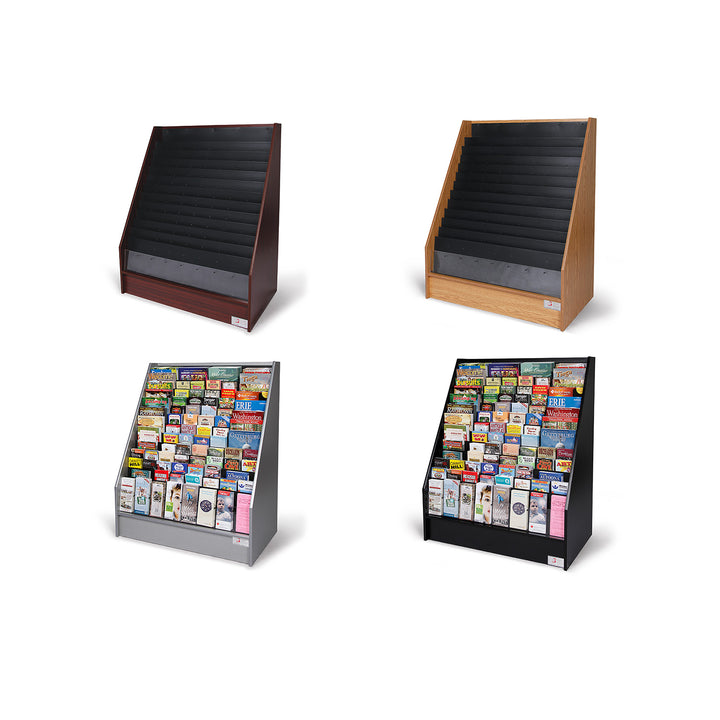100 Pocket Floor Standing Literature Rack