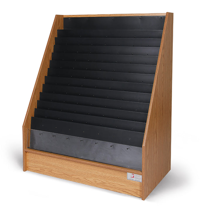 100 Pocket Floor Standing Literature Rack