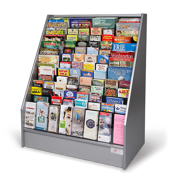 100 Pocket Floor Standing Literature Rack