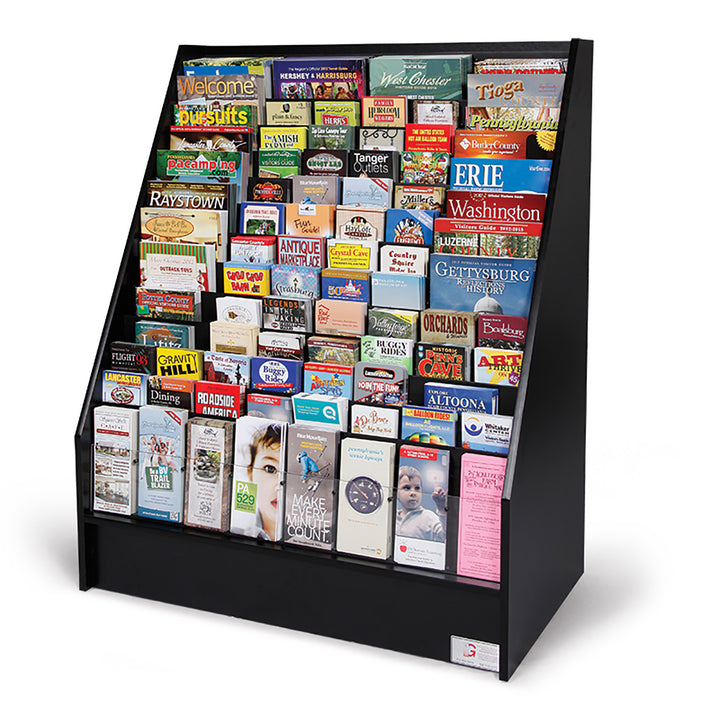 100 Pocket Floor Standing Literature Rack