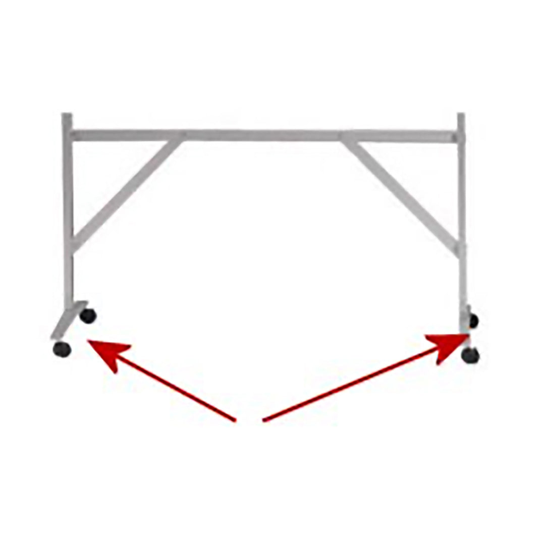 Set of 4 Casters for Reversible Boards