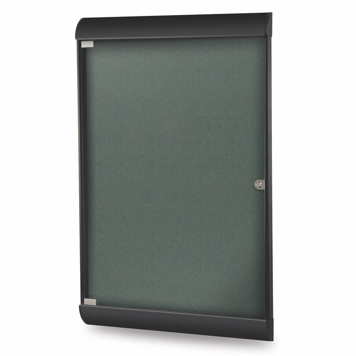 Ghent Silhouette Enclosed Vinyl Bulletin Board 42"H x 28"