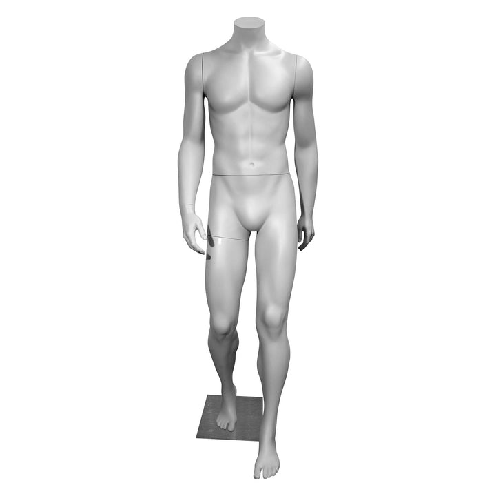 Male Headless Mannequin, Fit Series FIT2-M2 - Matte White
